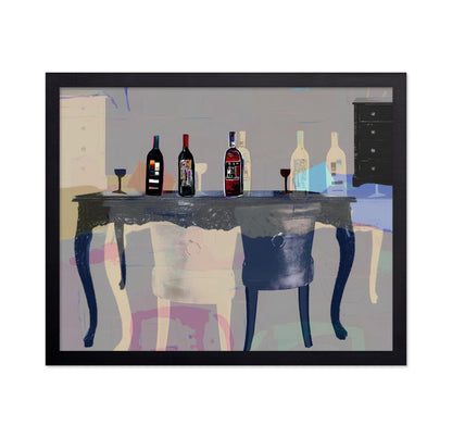 Wine Table Still Life