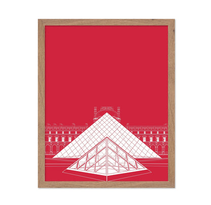 Louvre Pyramid Lines