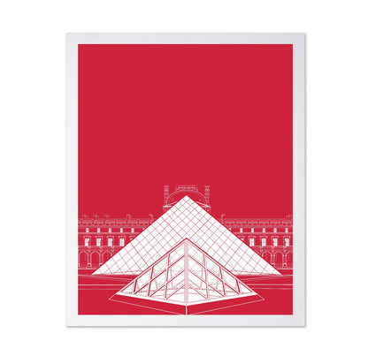 Louvre Pyramid Lines