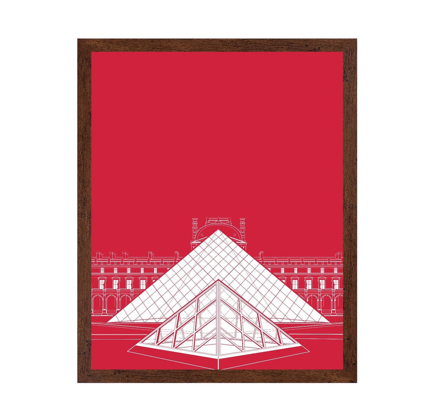 Louvre Pyramid Lines