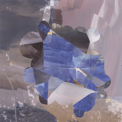 Blue Geometric Overlay