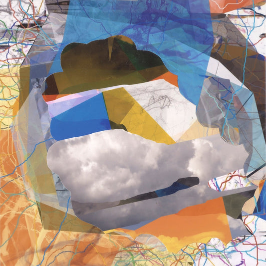 Layered Map Cloud Collage