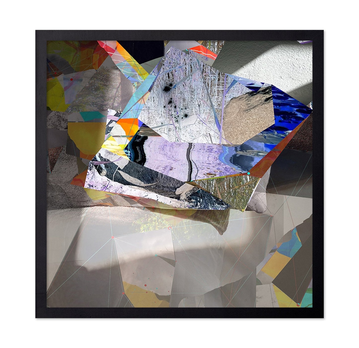 Fragmented Nature Collage