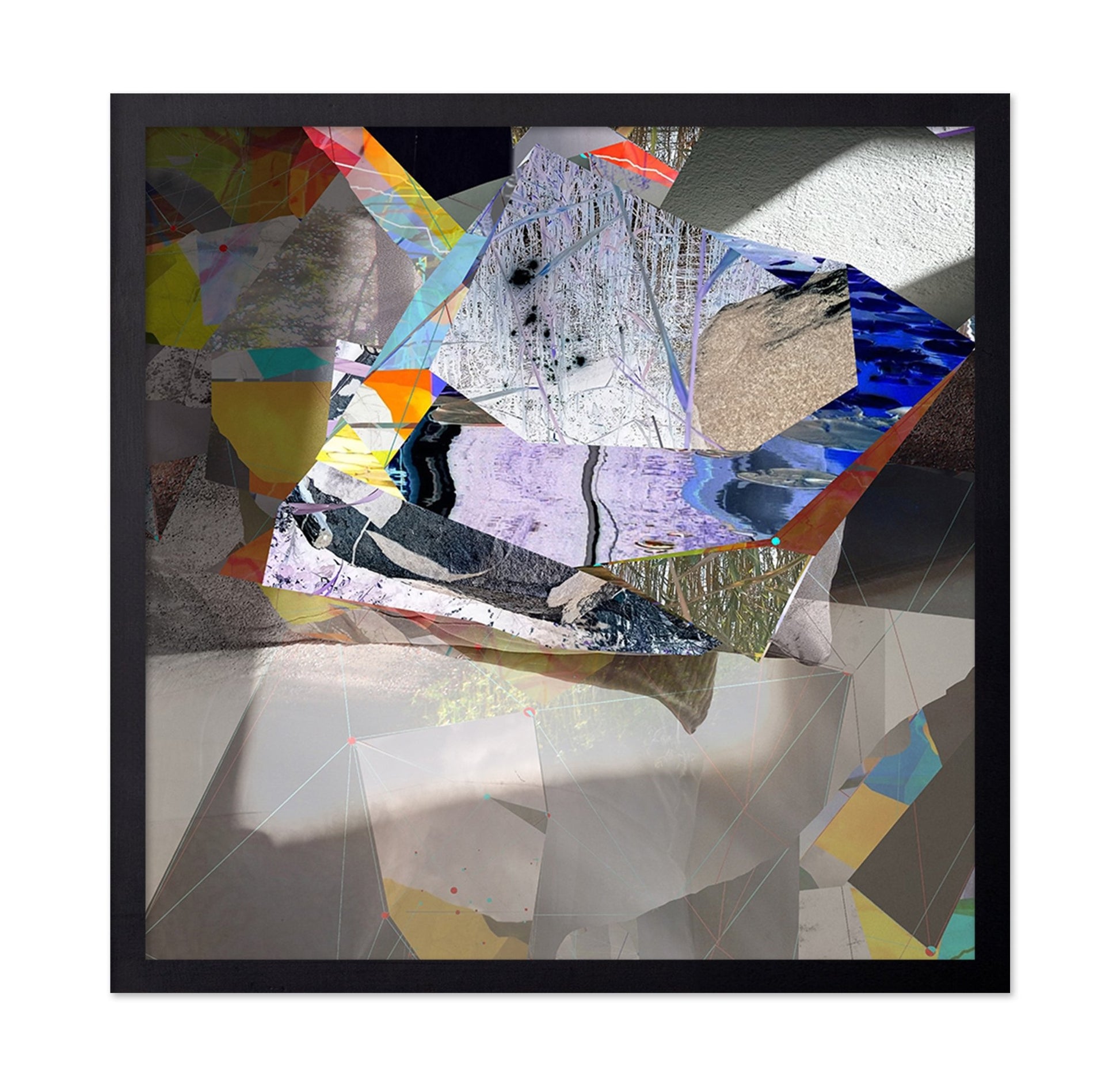 Fragmented Nature Collage