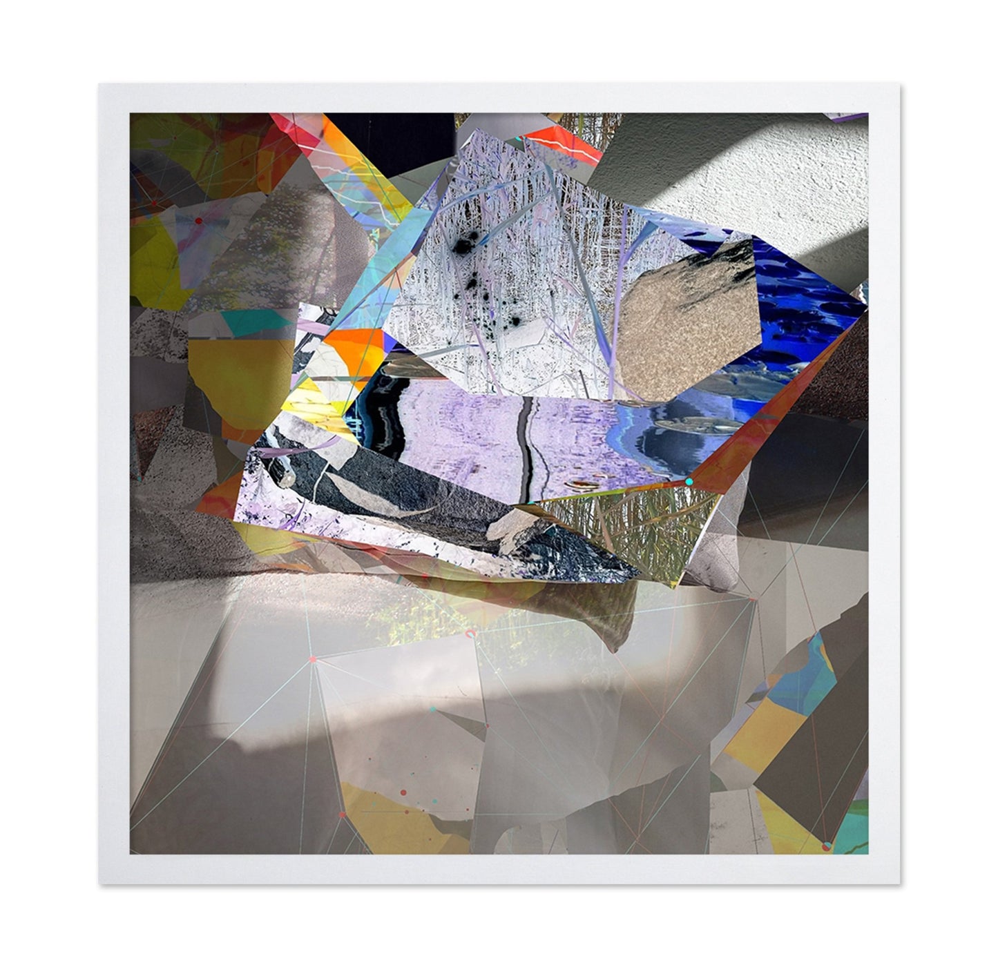 Fragmented Nature Collage