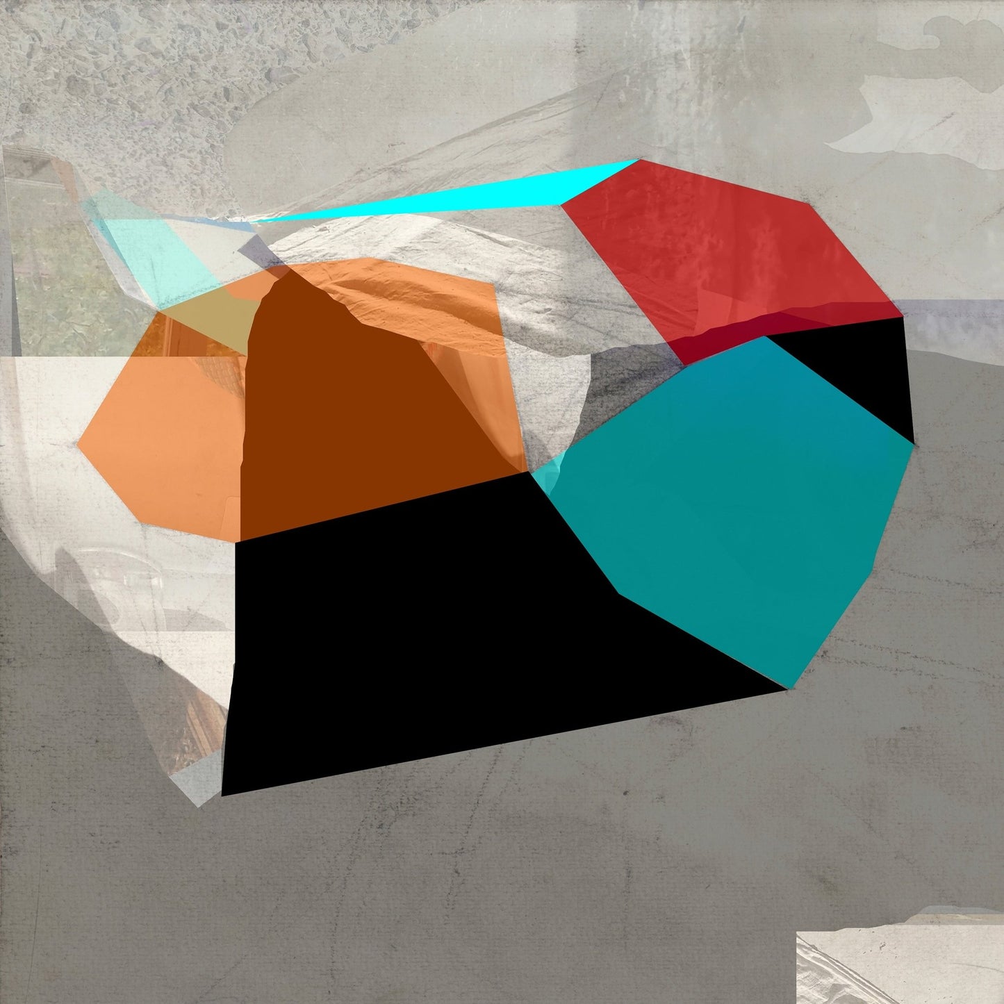 Geometric Color Block Form