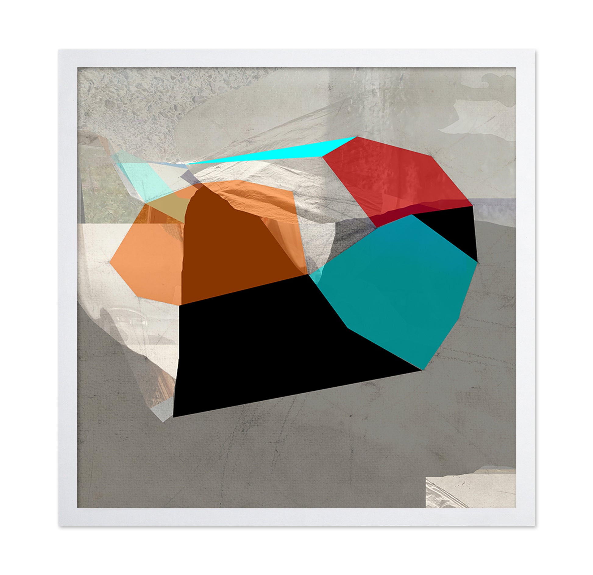 Geometric Color Block Form