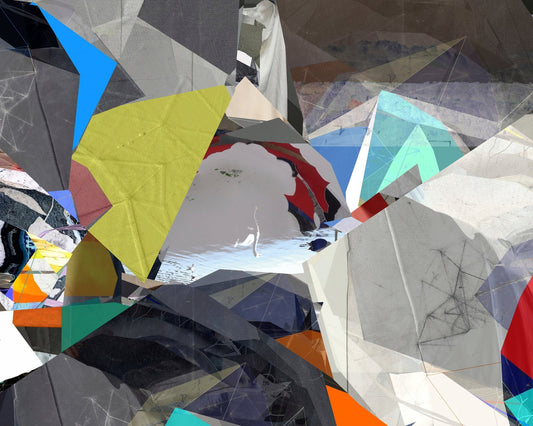 Fragmented Swan Scene