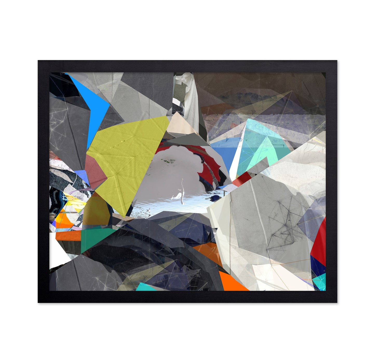 Fragmented Swan Scene