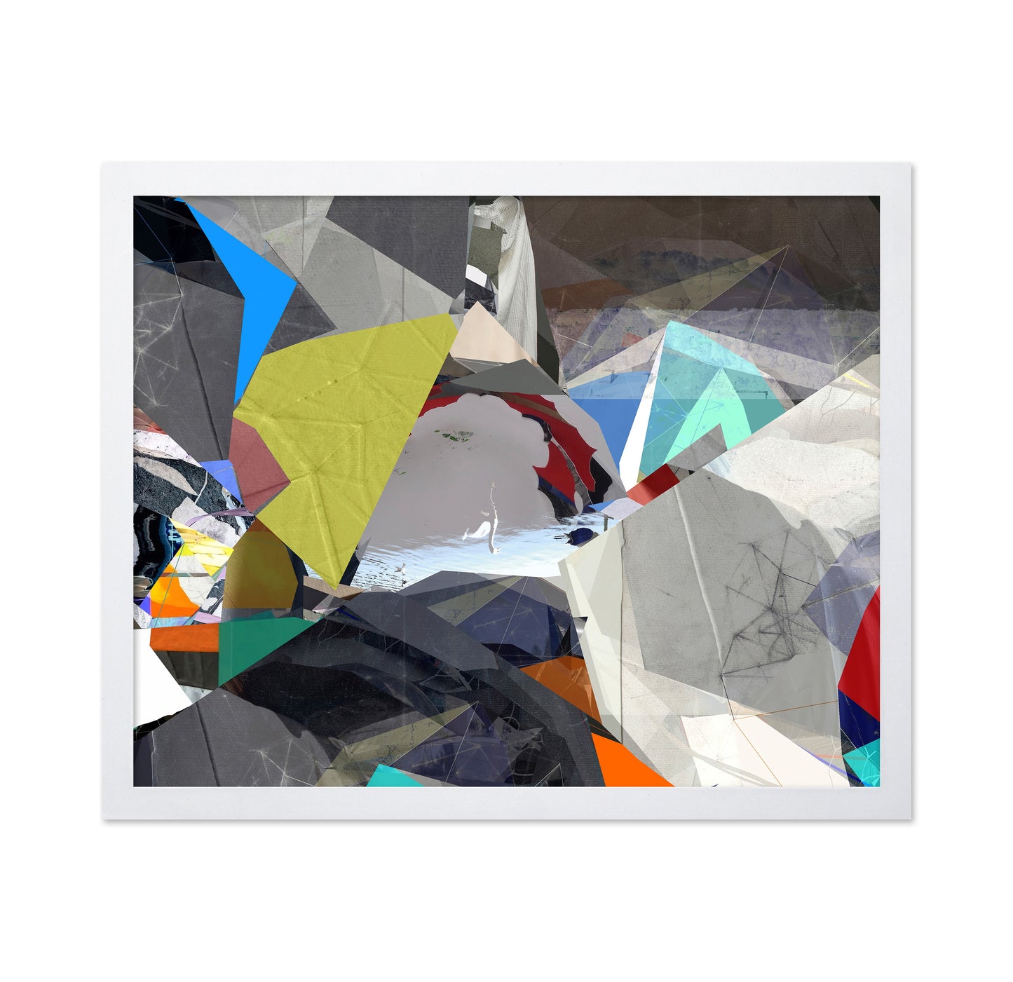 Fragmented Swan Scene