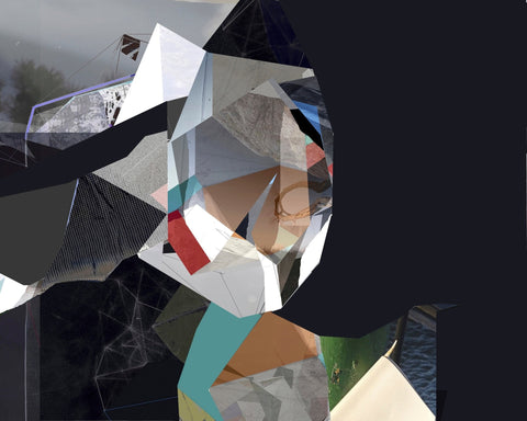 Cubist Face Fragments