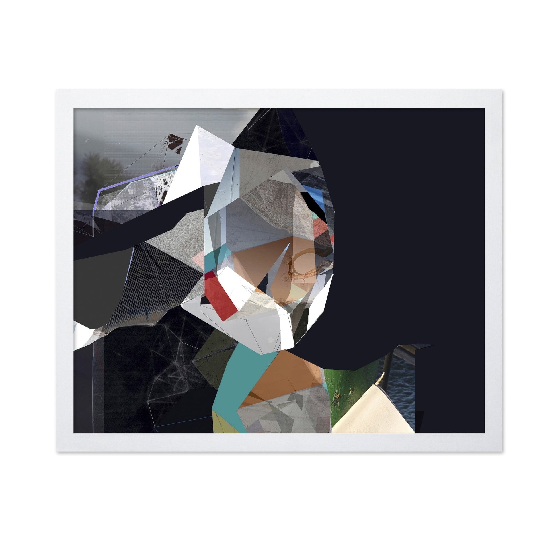 Cubist Face Fragments