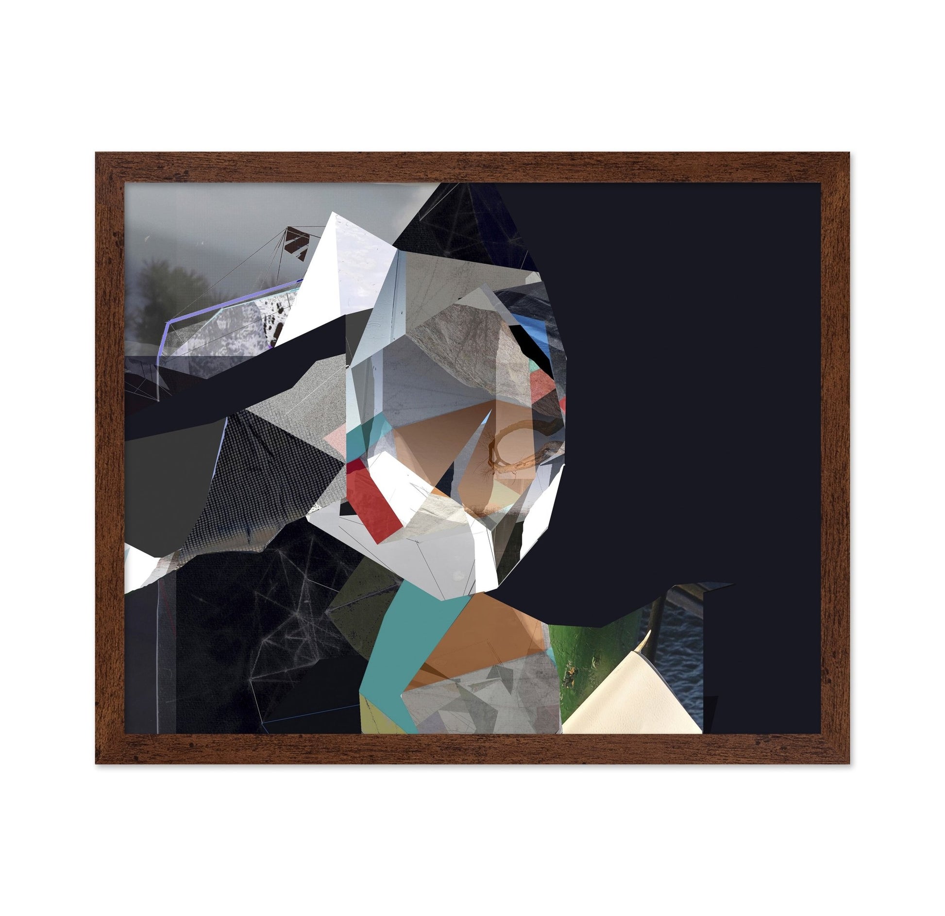 Cubist Face Fragments