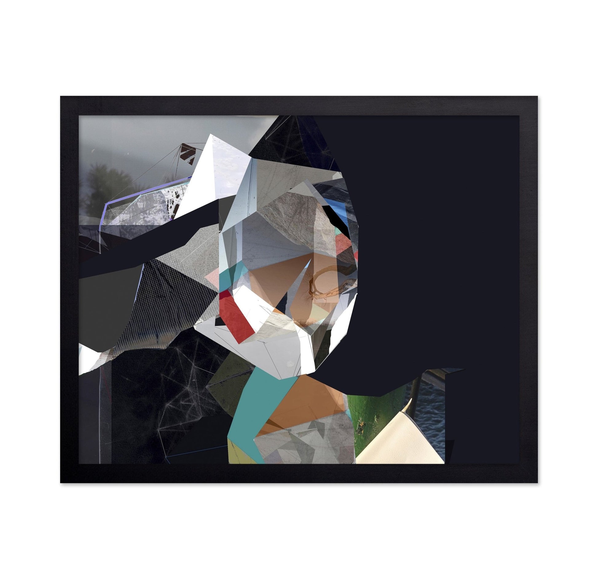 Cubist Face Fragments