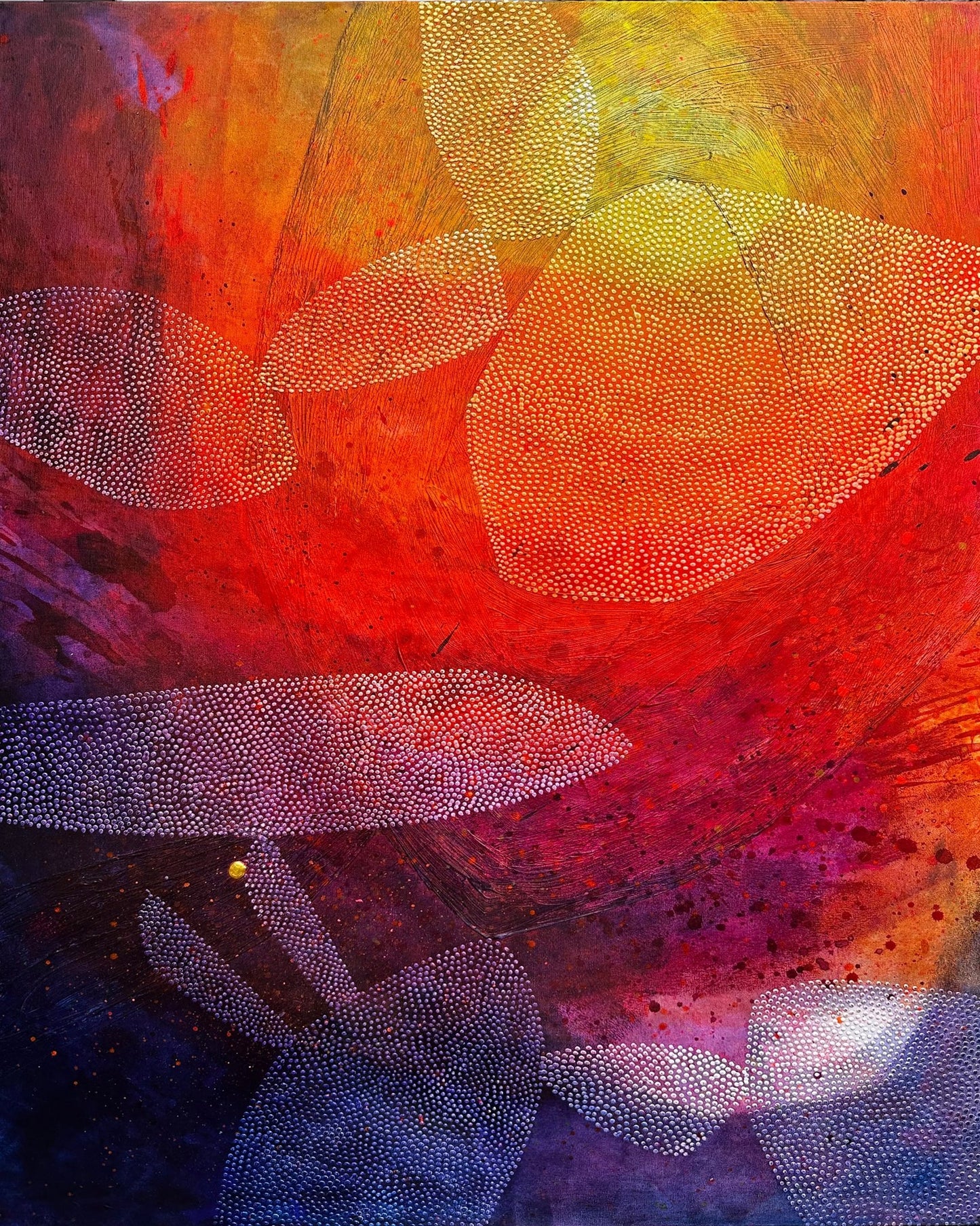 Radiant Petal Motion