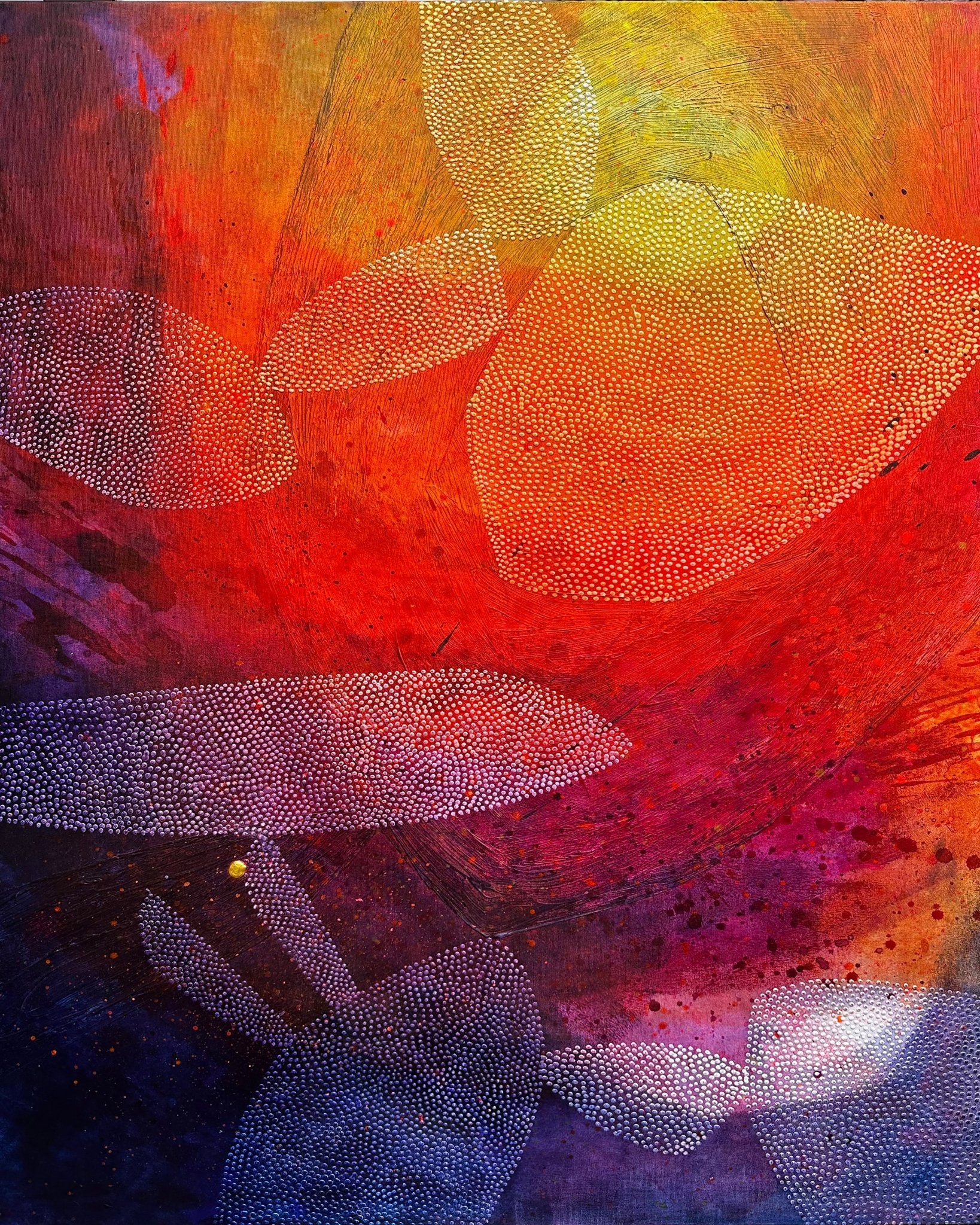 Radiant Petal Motion