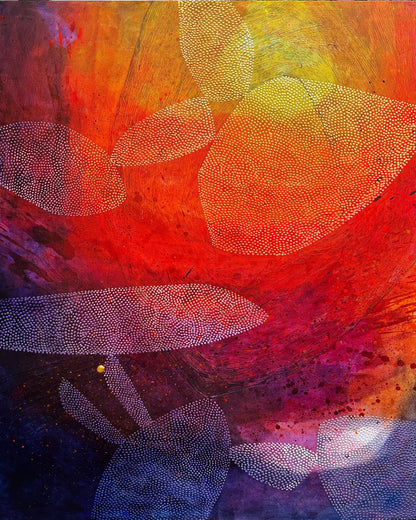 Radiant Petal Motion