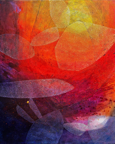 Radiant Petal Motion