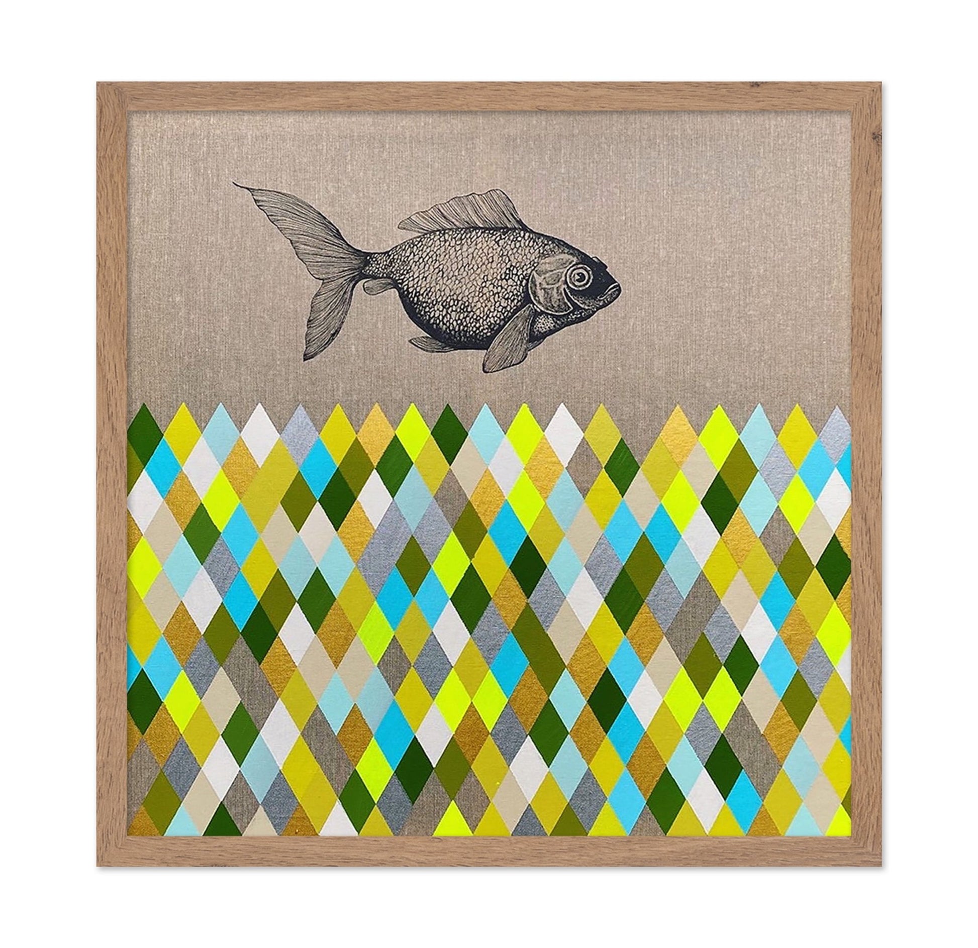 Vintage Fish Pattern