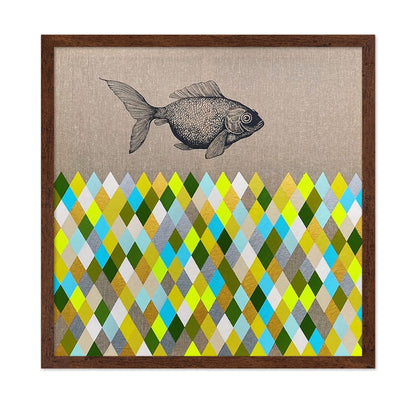 Vintage Fish Pattern