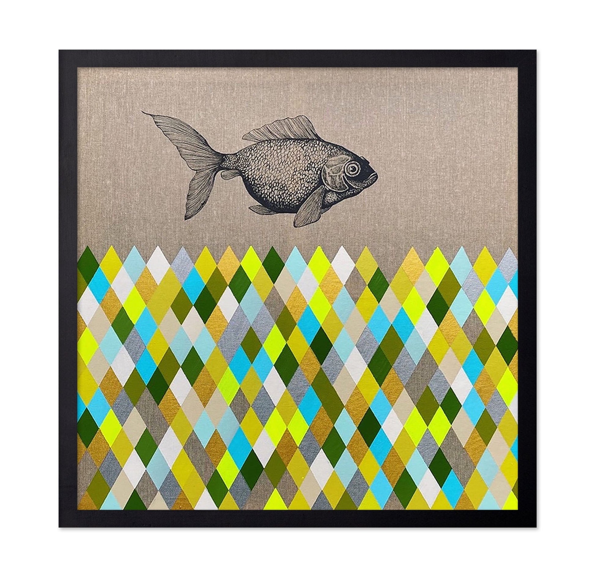 Vintage Fish Pattern