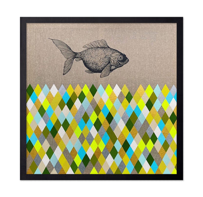 Vintage Fish Pattern
