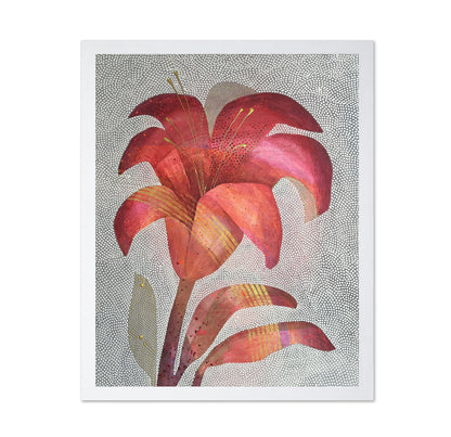 Crimson Lily Bloom