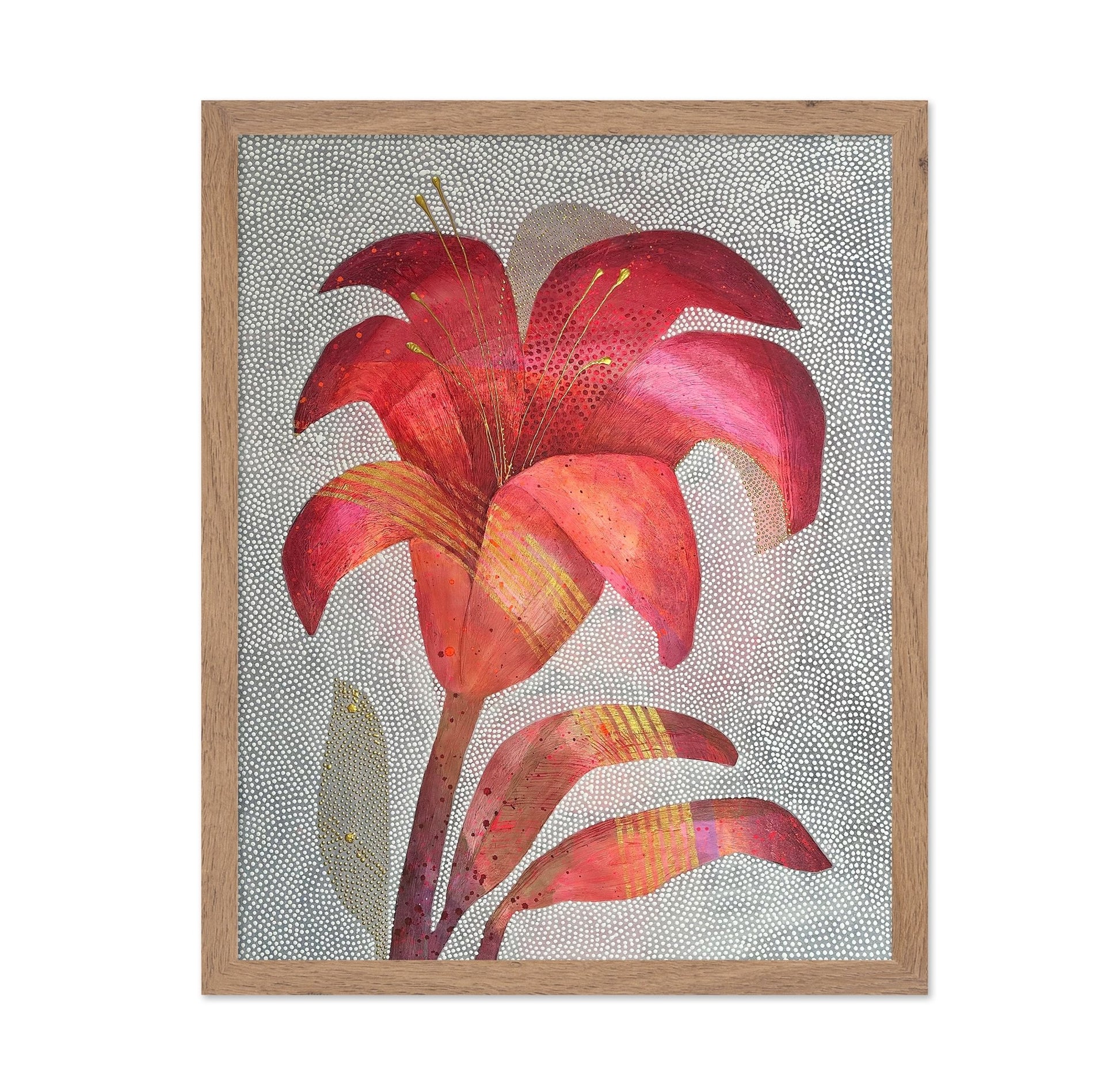 Crimson Lily Bloom