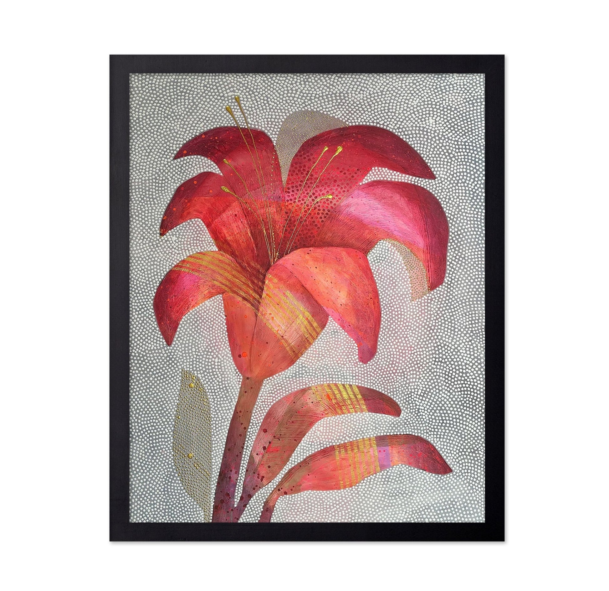 Crimson Lily Bloom