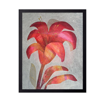 Crimson Lily Bloom