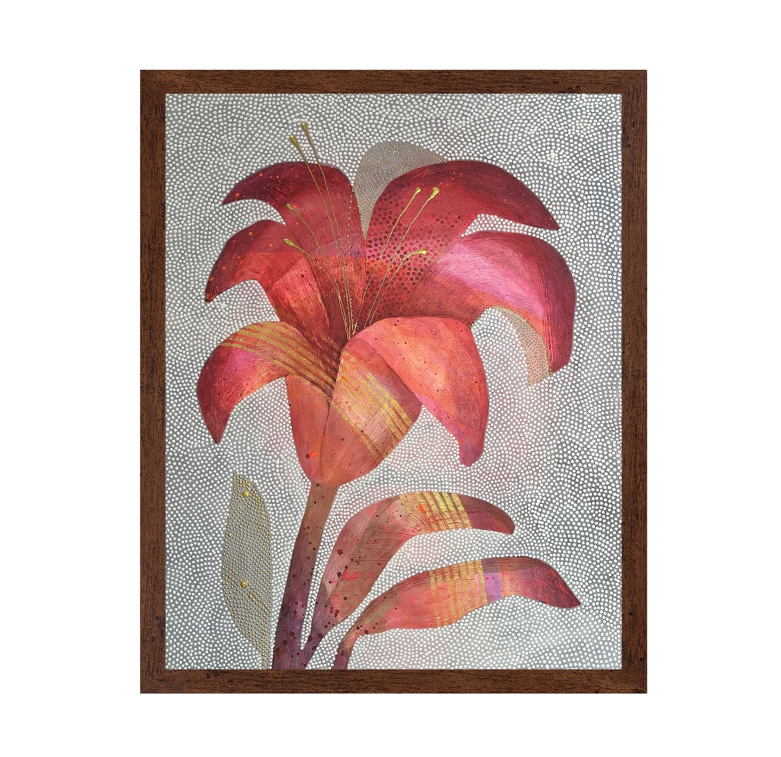 Crimson Lily Bloom