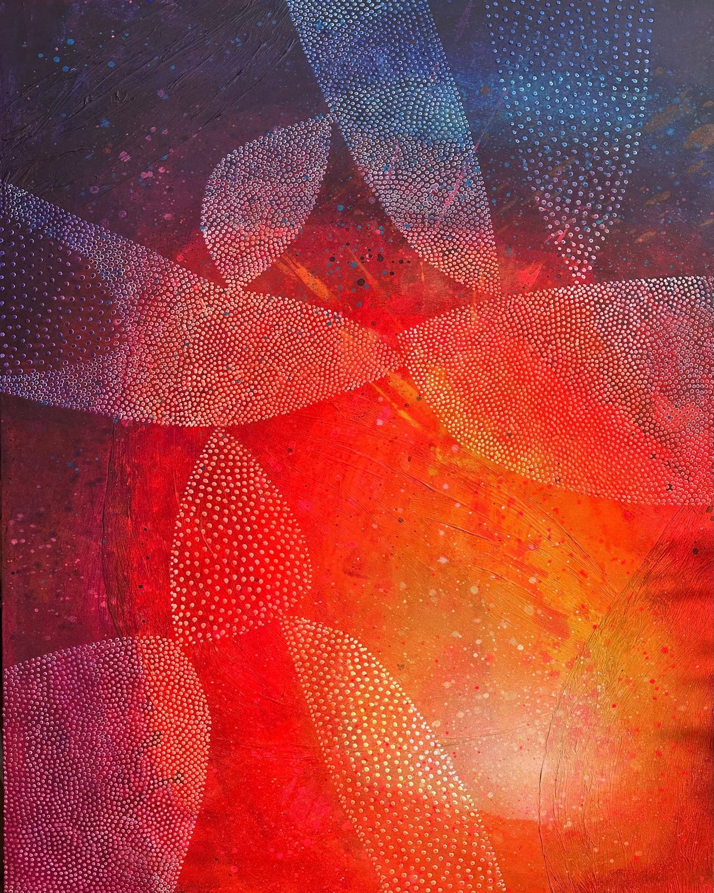 Crimson Flow Layers No2