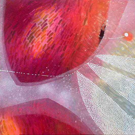 Abstract Scarlet Arc