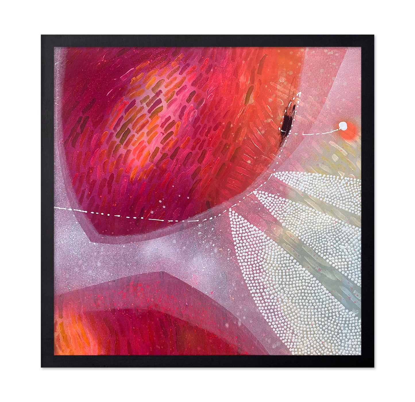 Abstract Scarlet Arc