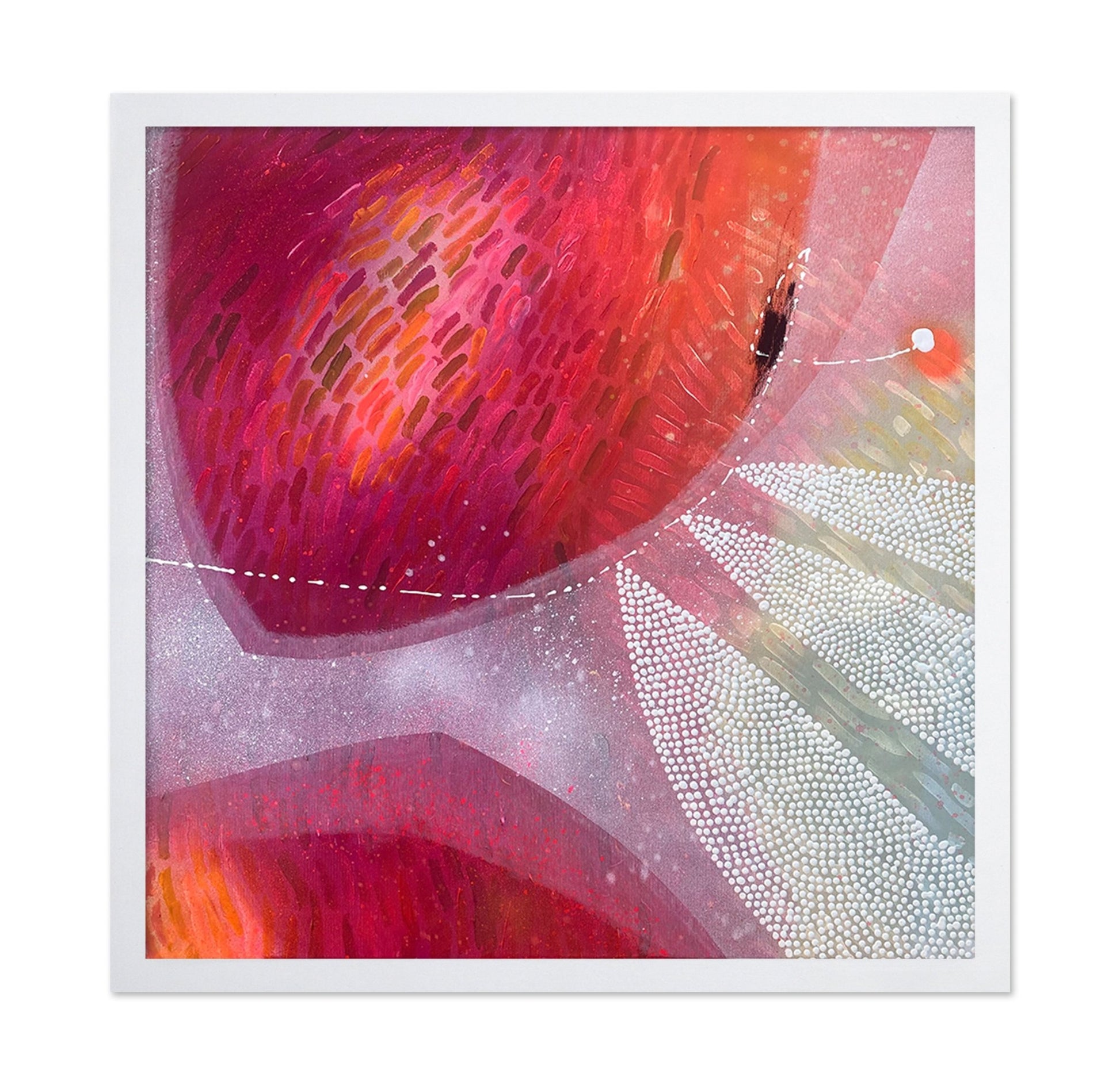 Abstract Scarlet Arc