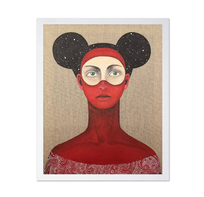 Red Mask Portrait