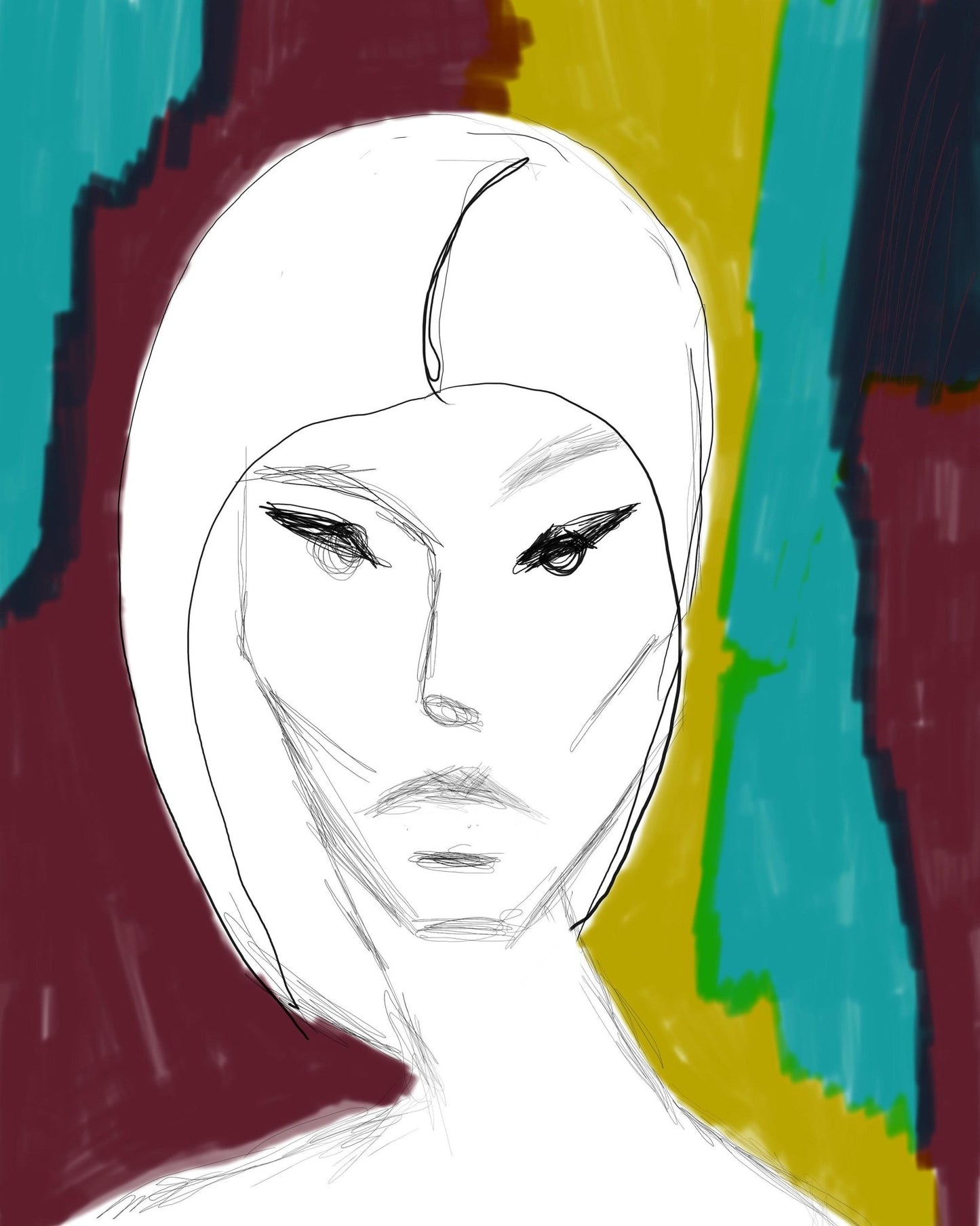 Abstract Face Sketch