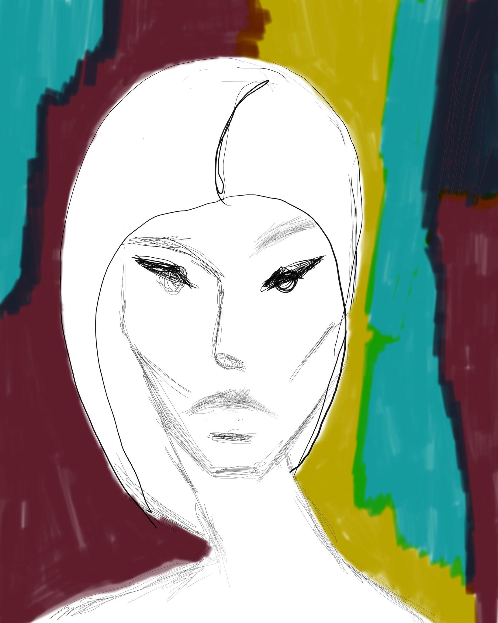 Abstract Face Sketch