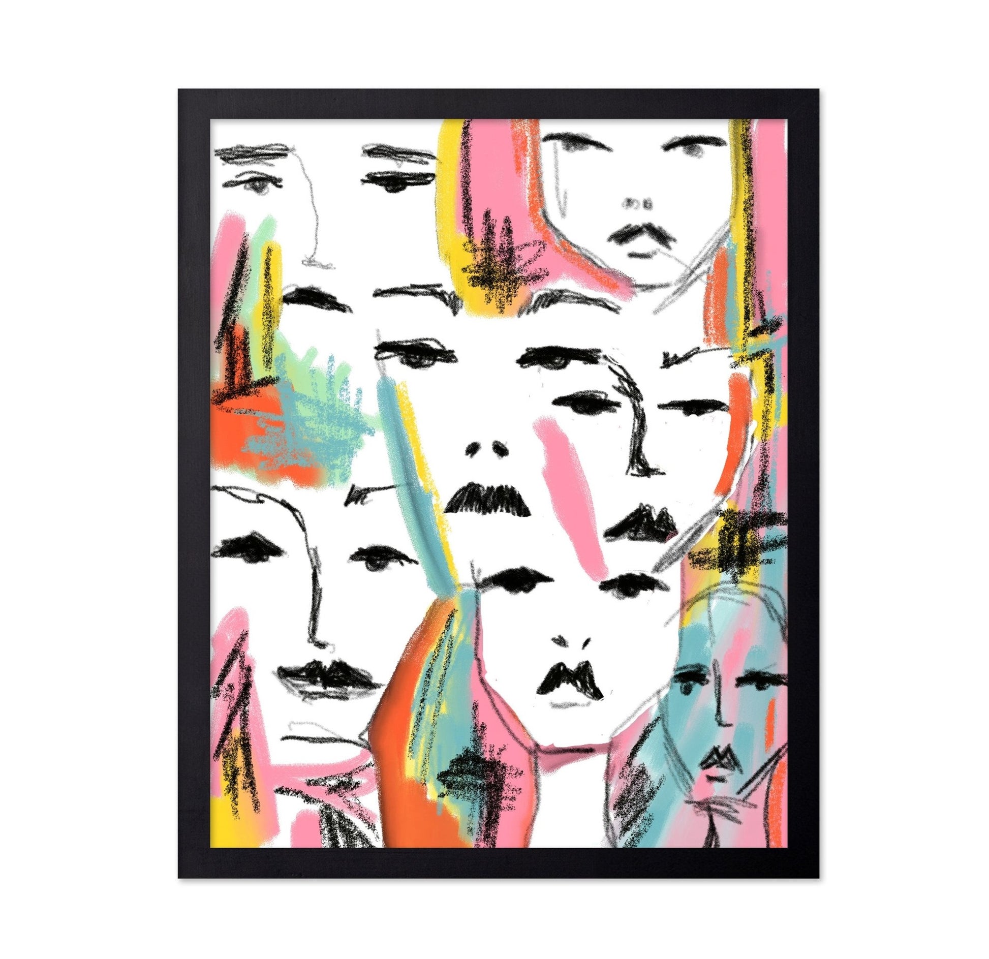 Abstract Faces Study