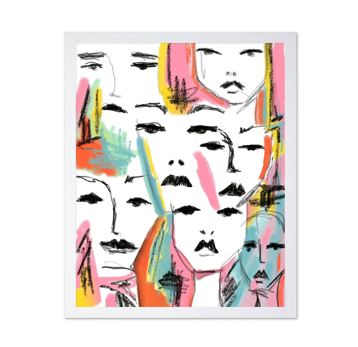 Abstract Faces Study