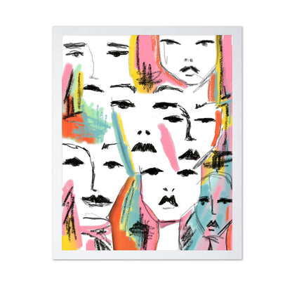Abstract Faces Study