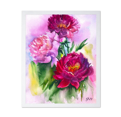 Vibrant Peony Bloom