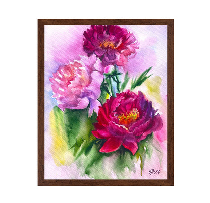 Vibrant Peony Bloom
