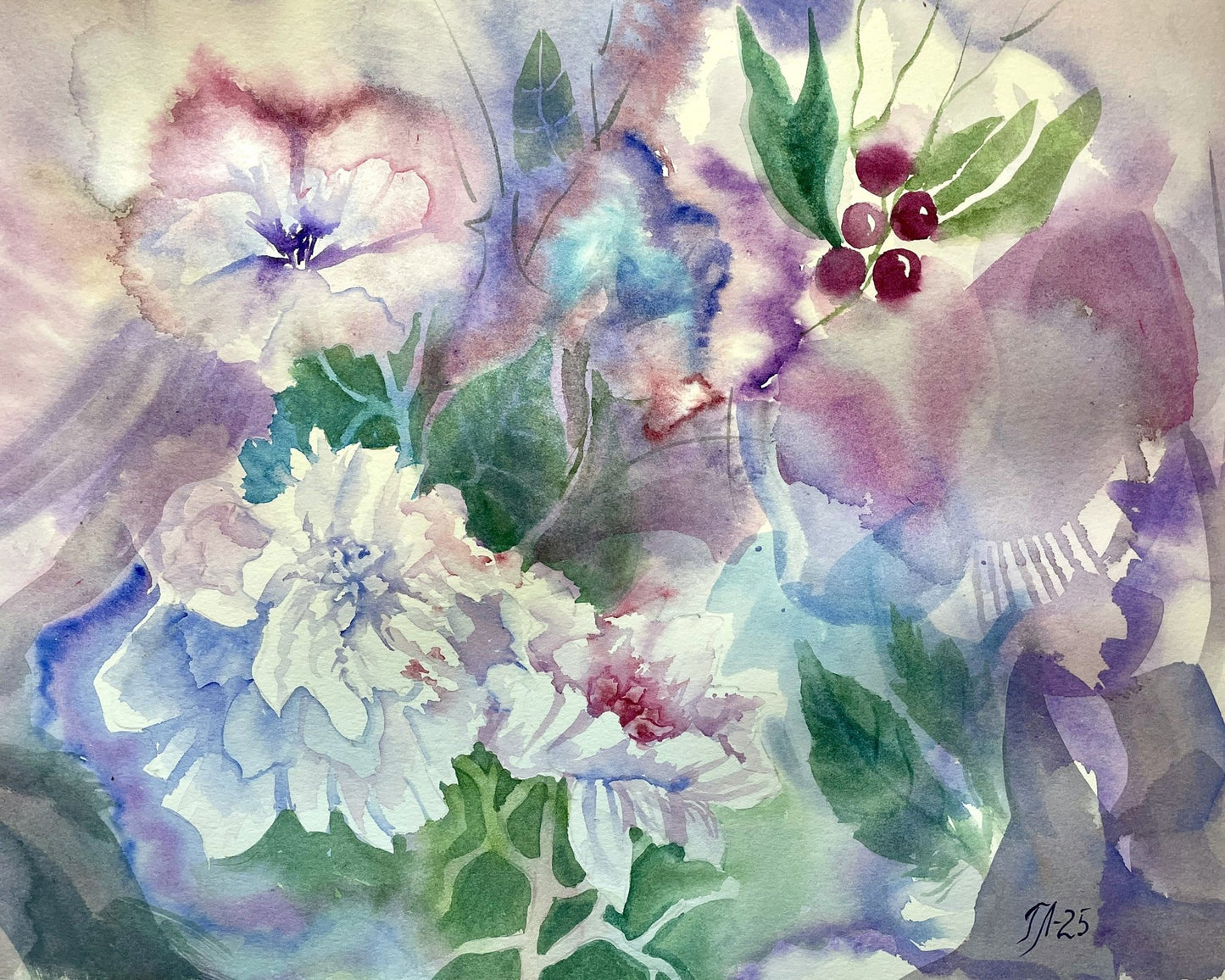 Soft Floral Harmony No1