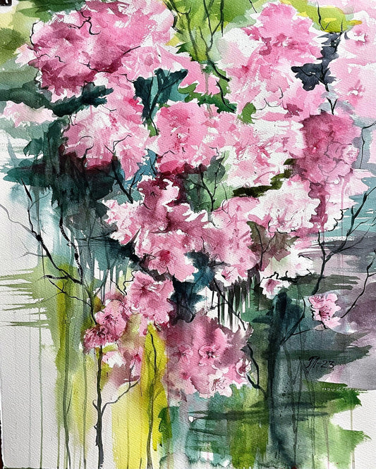 Pink Blossom Garden