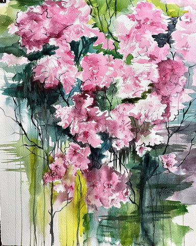 Pink Blossom Garden