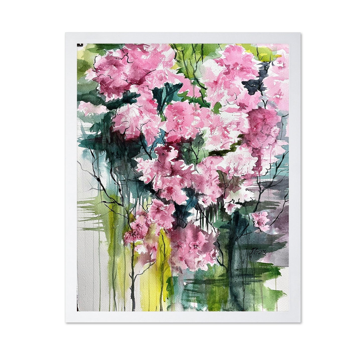 Pink Blossom Garden