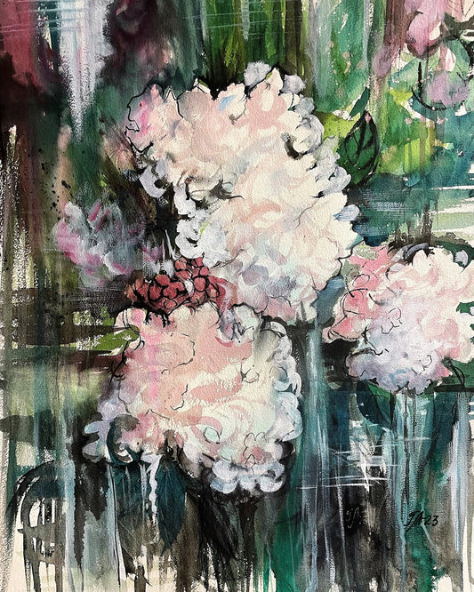 Soft Peony Garden