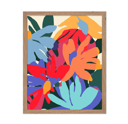 Bold Floral Shapes No2