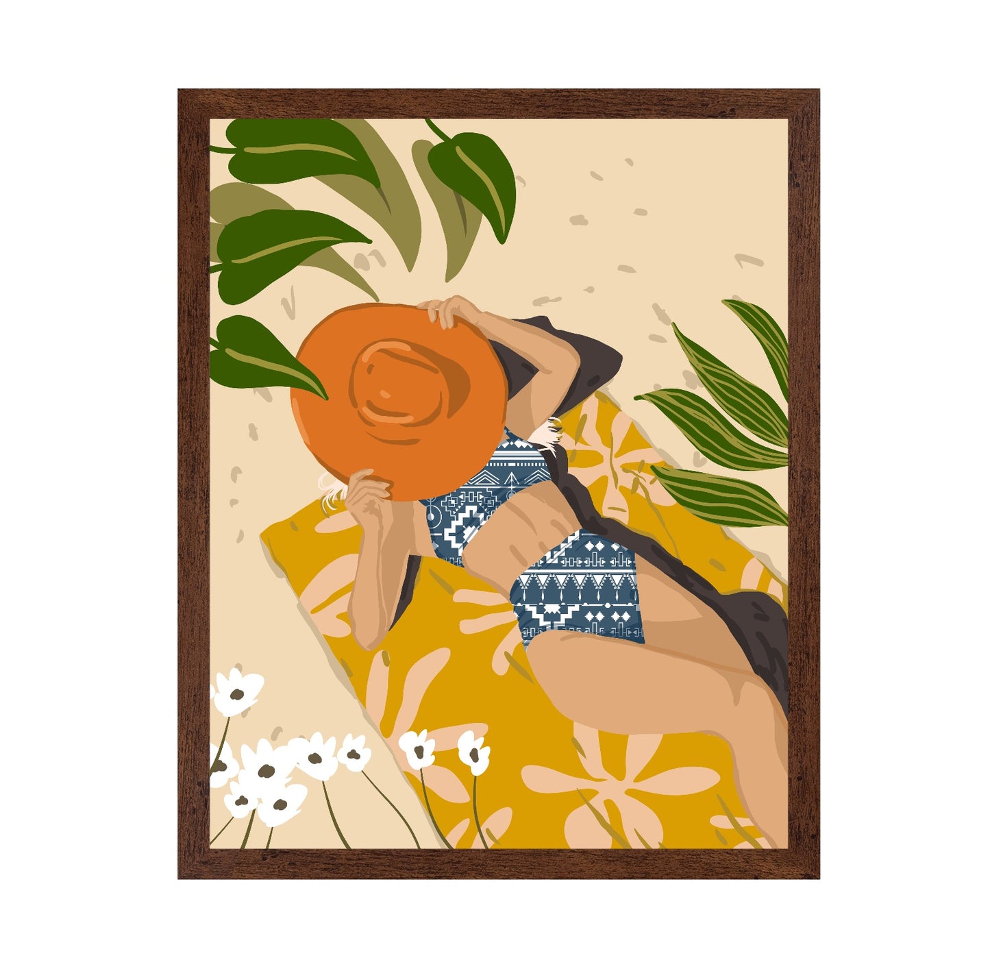 Beach Sun Hat Escape